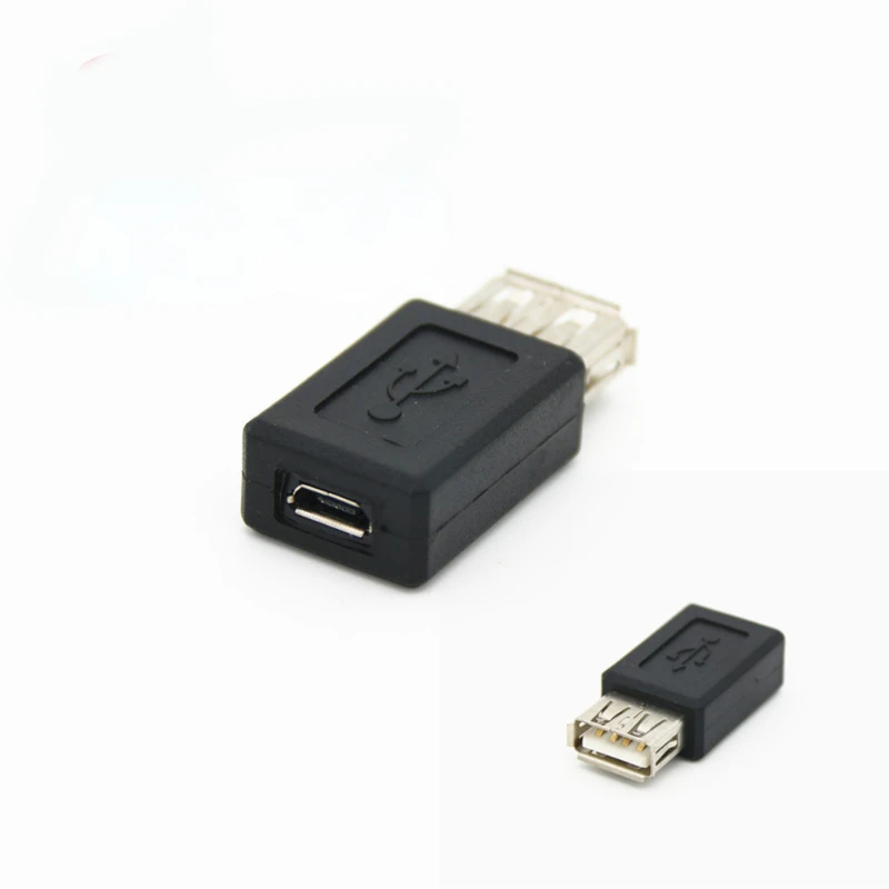 USB 2.0 Type A Female To Mini USB 5P B Female Adapter Plug Converter USB To Mini USB Data Charger for Phone Connector New