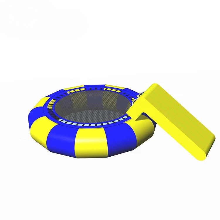 Lit de saut de tramimmersion aquatique personnalisé pour enfants, tramimmersion gonflable, vente en gros