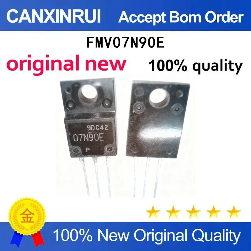(5-100 Pieces)FMV07N90E 07N90E in stock TO-220F 900V 7A