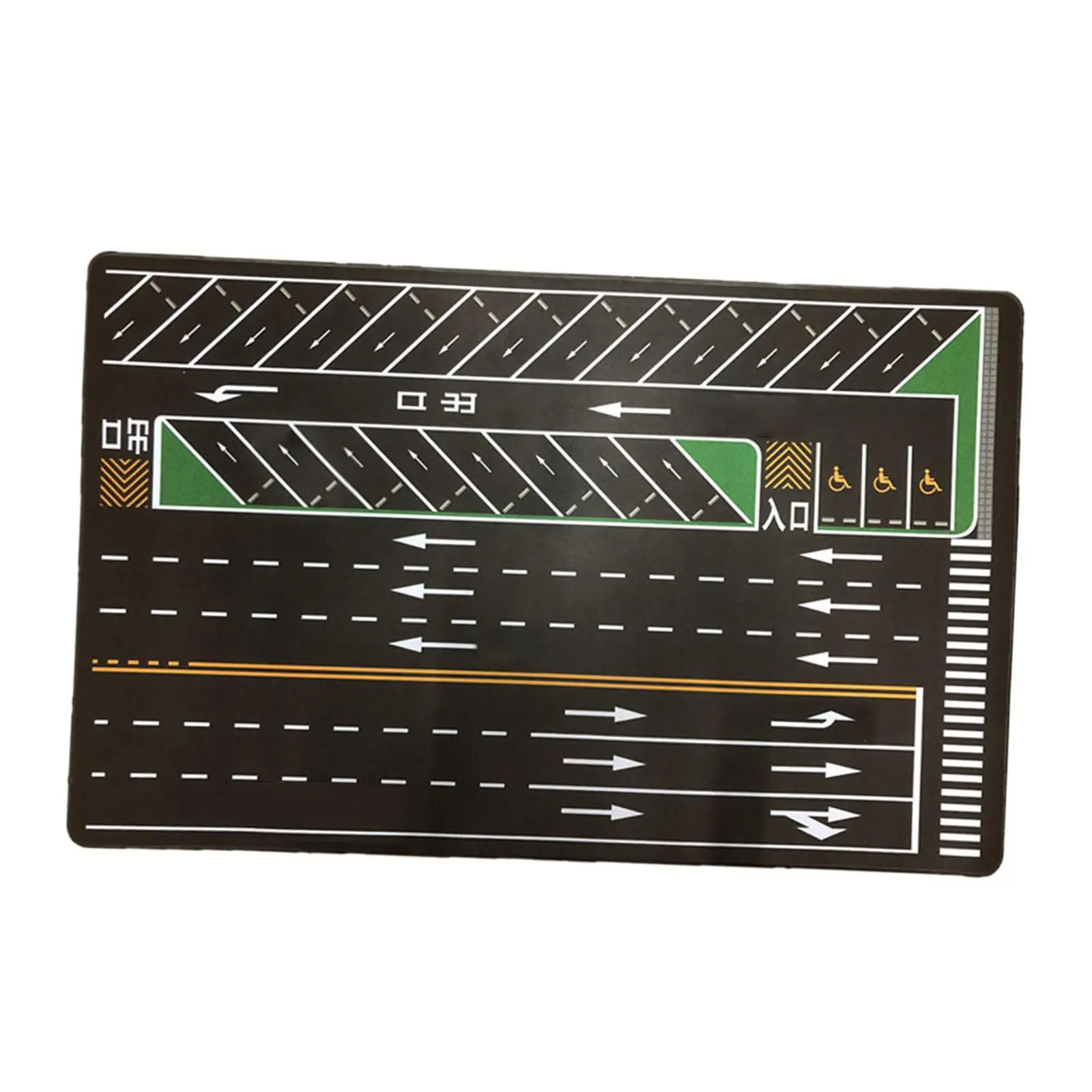 

1 64 Model Car Garage Pad Simulation Scene Desk Mat Realistic Diorama Playmat for Miniature Cars Toy Parking Lot