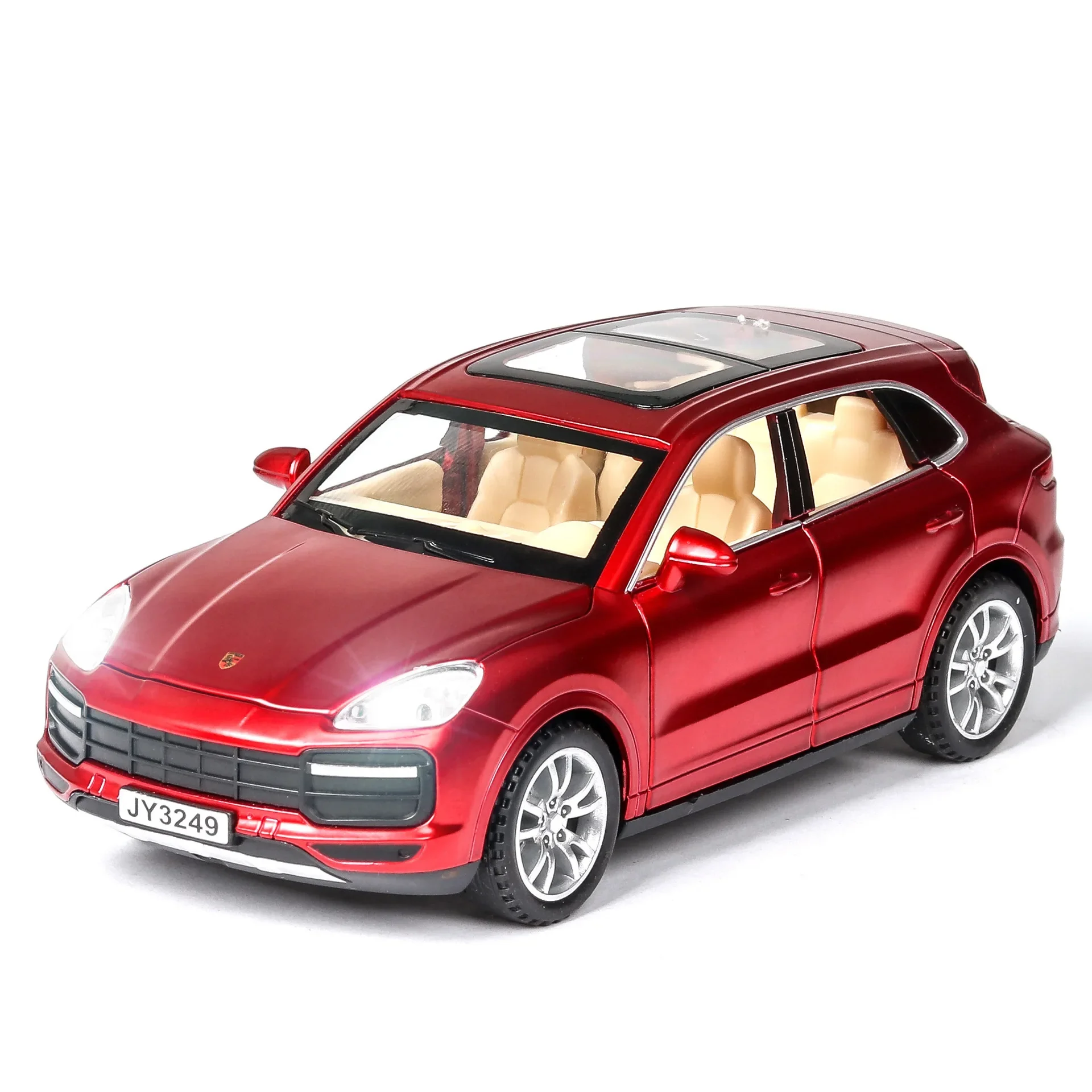 1:32 Porsche Cayenne Turbo car die-casting model simulation decoration series gifts, children\'s rebound toys A768