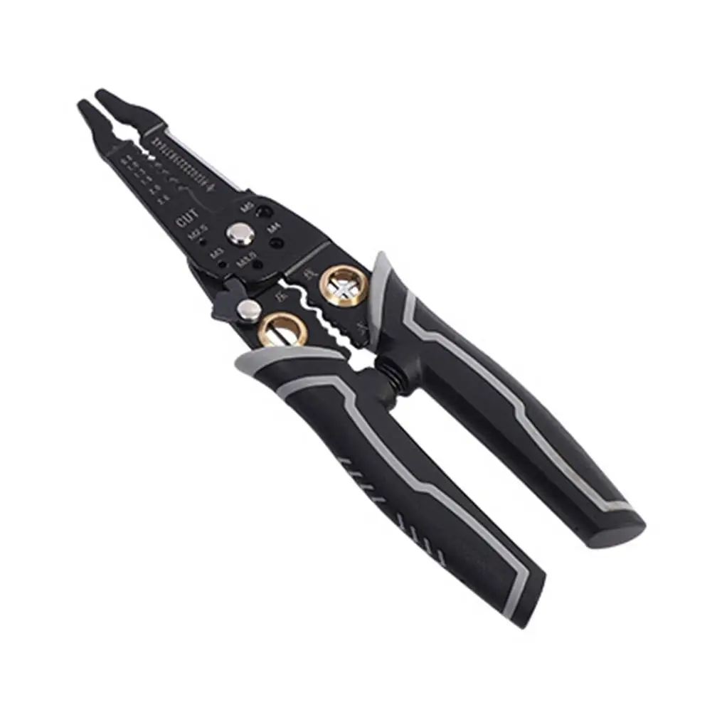 Professional Wire Stripper Tool 9 In 1 Multi-Function Wire Stripping,Cutting,Crimping Tool Cutter,Stripper,Crimper,Cable Wi J1O0