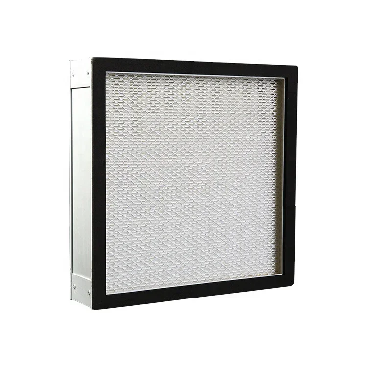 Produsen Filter udara 99.99% 0.3 mikron Filter HEPA Laminar aliran kap Filter HEPA H14