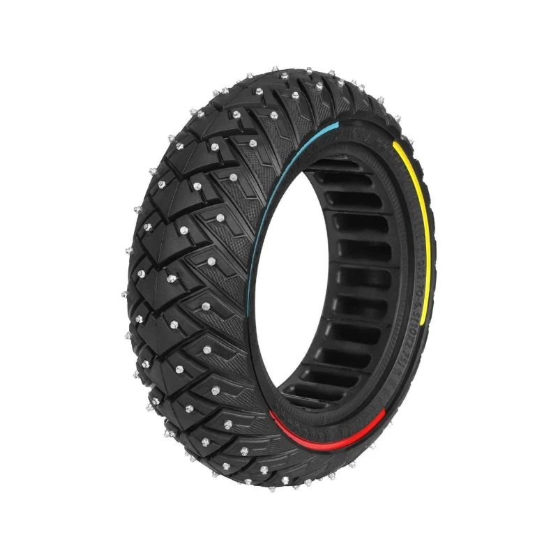 

Wheel for Electric Scooter, Snow Electric Scooter Solid Tire with Antislip Screw