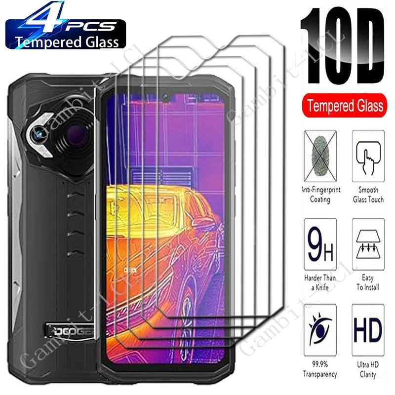 4 szt. Dla Doogee S98 Pro 6.3 "ekran ochronne szkło hartowane na DoogeeS98Pro DoogeeS98 S98Pro S99 folia ochronna