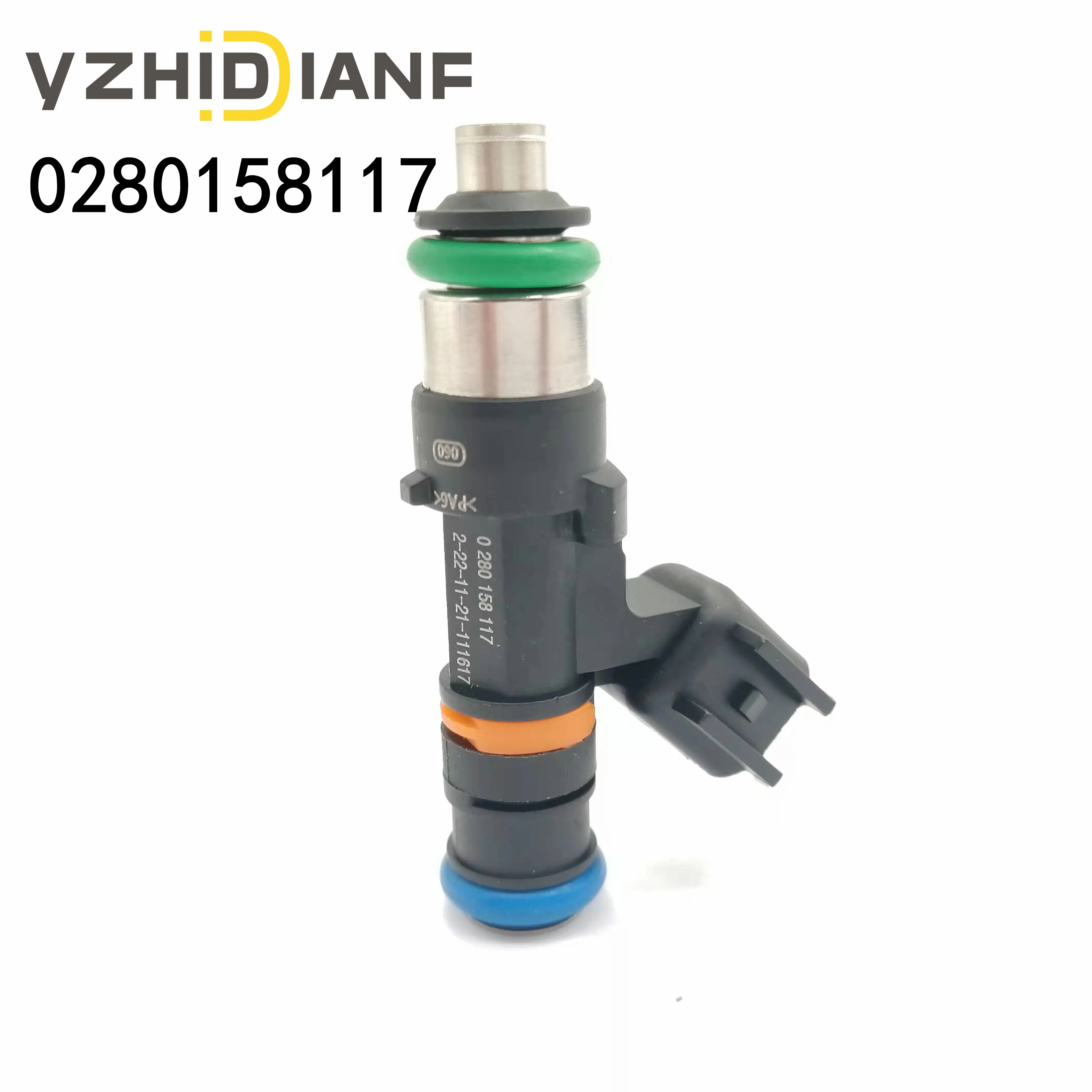 4PCS 0280158117  Auto Engine Parts Fuel Injector nozzle For 1.8T tur-bo Audi A4 TT VW Golf Jetta Acura 1000cc 90lb E85 EV14