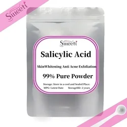 High Grade Salicylic Acid Powder Cosmetic Raw, Skin Whitening , Anti Acne, Exfoliation,Skin Care