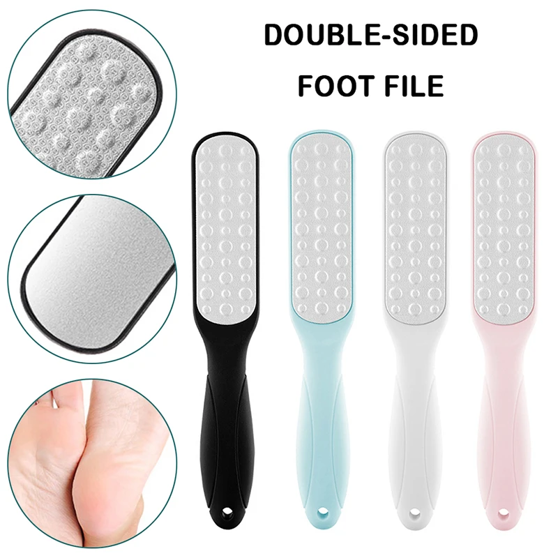 Foot file double-sided dead skin callus remover professional pedicure tools foot scraper foot grinder dead skin foot brush