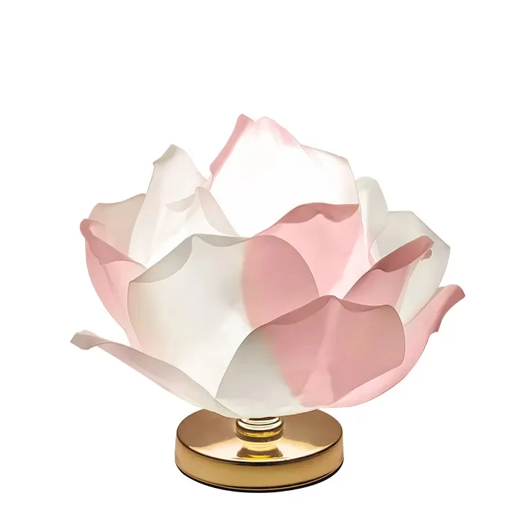 

Big rose table lamp atmosphere Internet celebrity dream