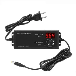 AC100V-240V to DC4V-24V Adjustable Voltage Adapter Digital Display Power Supply Universal 50/60HZ Adapter Overcharge Protection