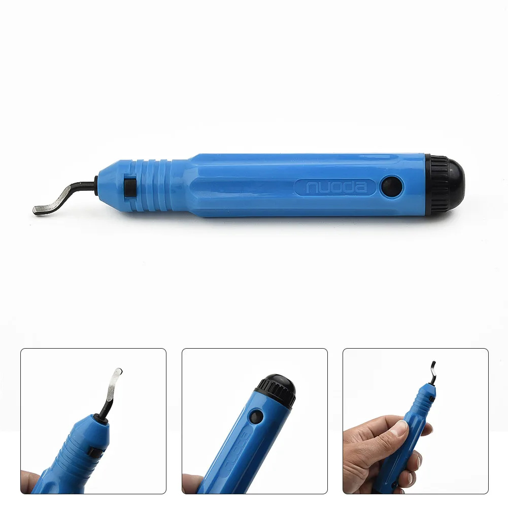 Burr Handle Deburring Tool Blade Blue Cutting Supplies Deburrer Equipment Hand Handle M2 High Speed Steel NB1100