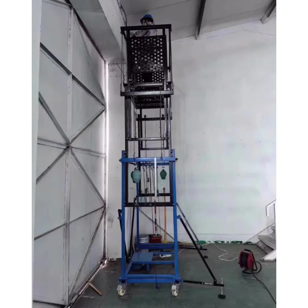 Электрический подъемник для внутреннего и наружного украшения, мобильная складная платформа для скалолазания, строительные летательные работы, строительные леса