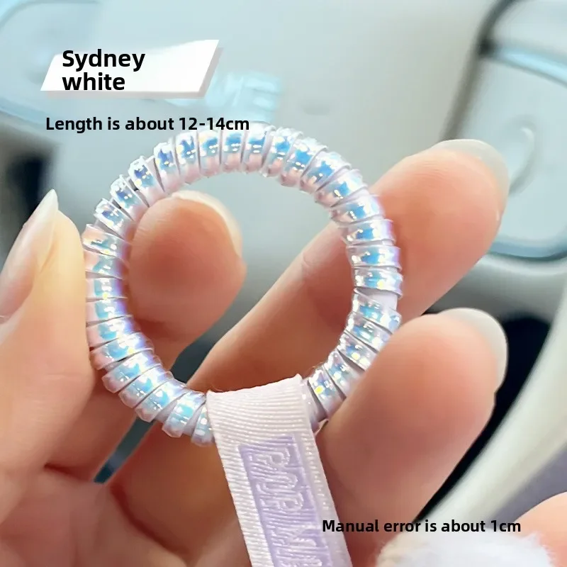 Portable Doll Anti-lost Protection Ring Doll Lanyard Protection Keychain Anti-lost Cut-free Protection Line Suitable for Labubu