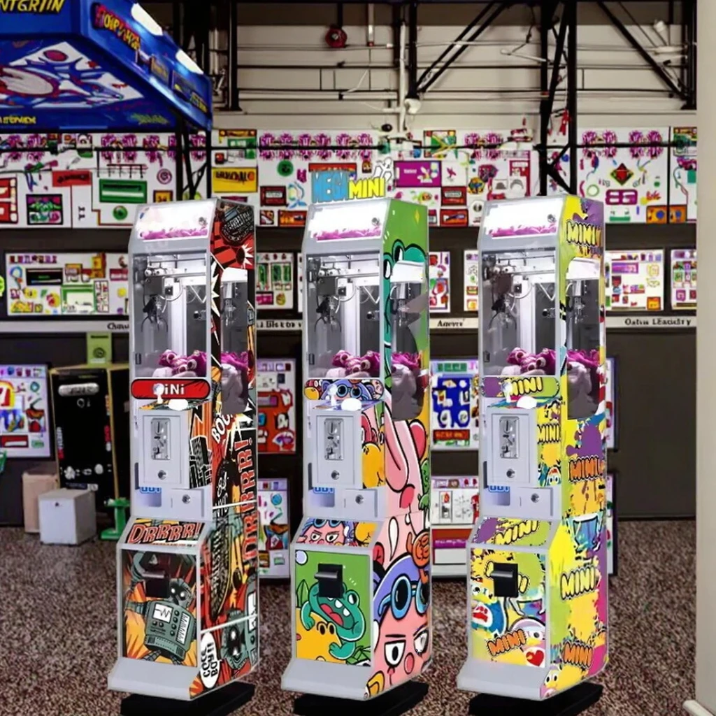 آلة مخلب صغيرة تعمل بقطع النقو - مراجعة Arcade Toy Vending Machine وسعره