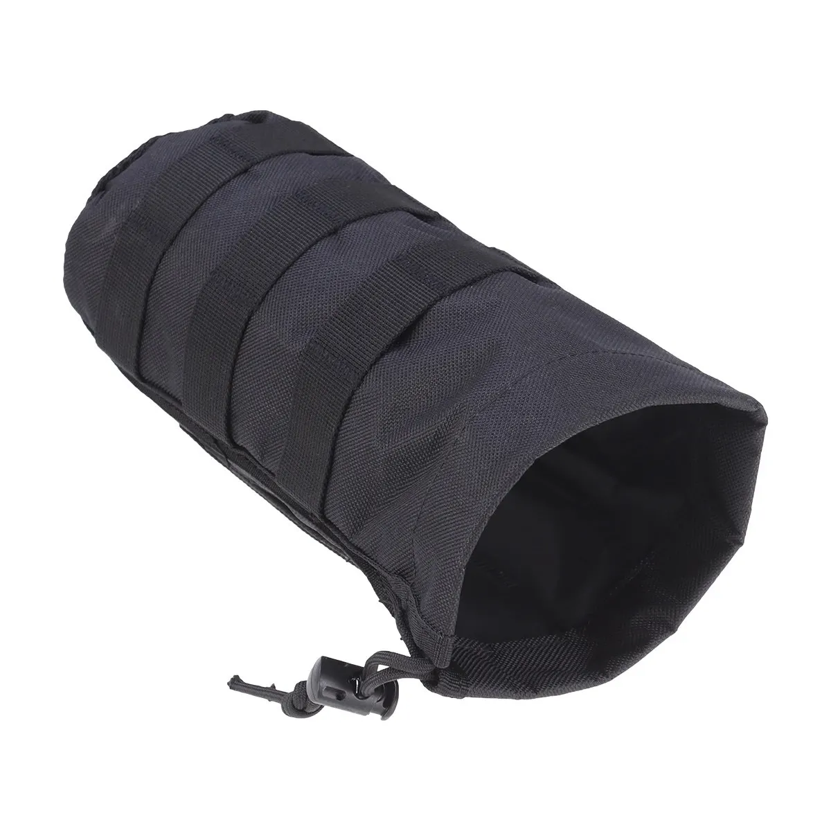 Water Bottle Carrier Nylon Fabric Waterproof Dust Resistant Drawstring Closure Mesh Ventilated Base Adjustable Elastic Fit