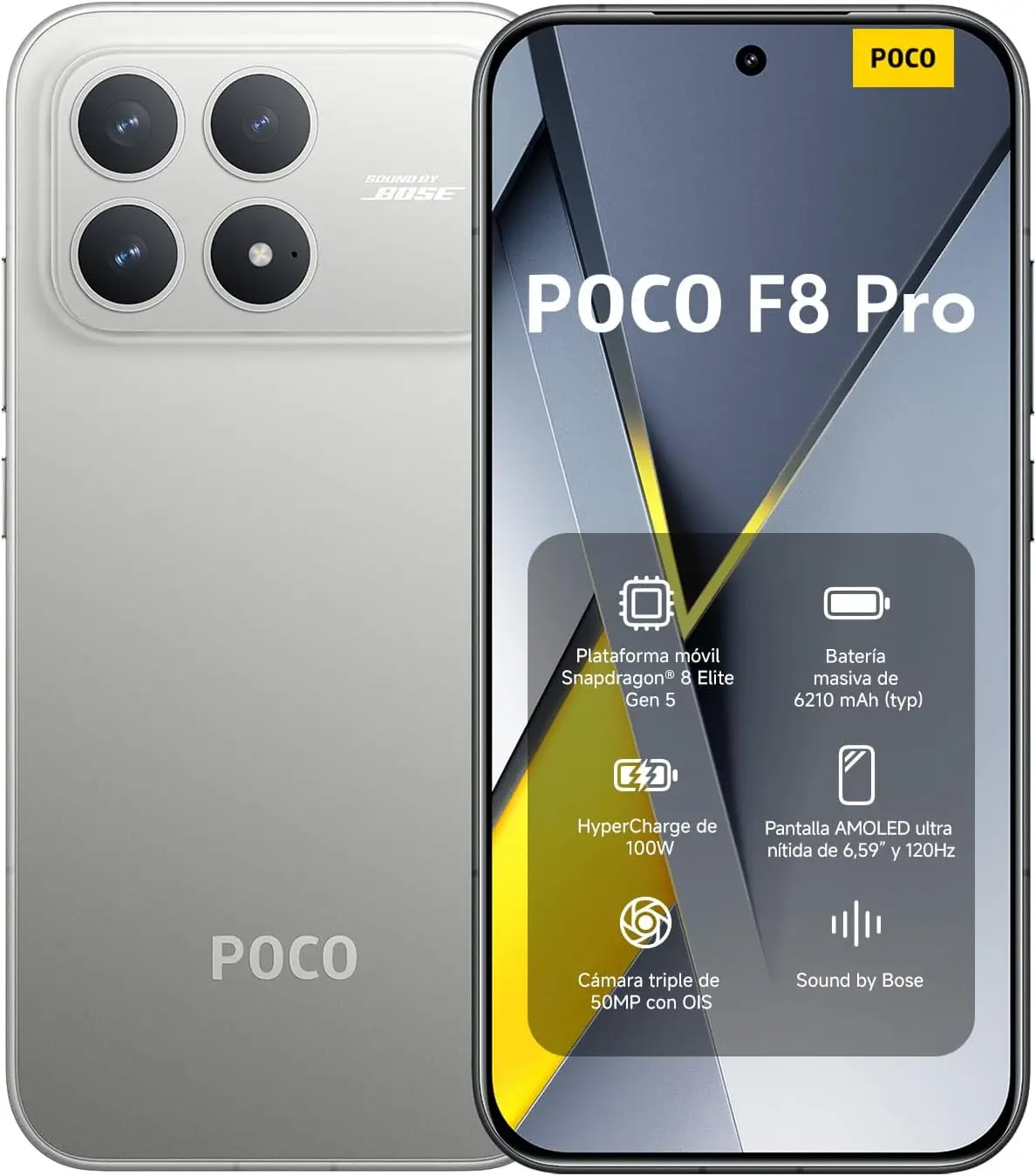 POCO F8 Pro Smartphone 256/512GB 50MP Tri-Camera With OIS 6.59