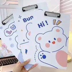 Paperboard Clip Multifunctional Test Paper Clipboard Cute A4 Cartoon File Memo Test Paper Clipboard Student Document Board Clip