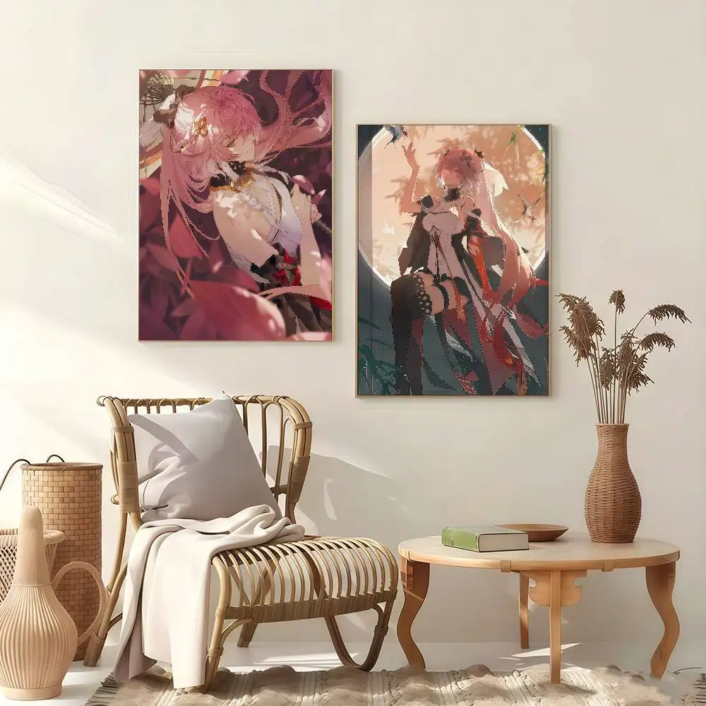 Changli Wuthering Waves Poster Canvas Painting Wall Art Pictures Home Decoration