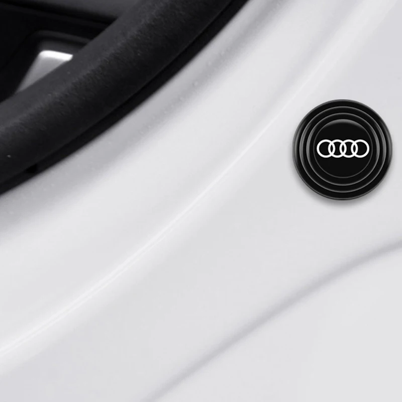 10Pcs Car Door Shock Absorber Cushion Shockproof Pad For Audi RS Sline Quattro A3 A6 Q3 B5 B6 B7 B8 B9 Q7 8P 8V 8L A5 A4 C6 C5