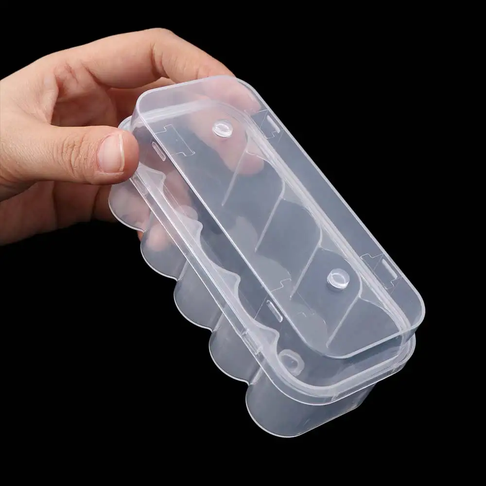 3/5/7/10 ML Insulin Vial Storage Case Transparent 10-Slot Clear Vial Box Plastic Dust-proof Pill Vial Cooling Case