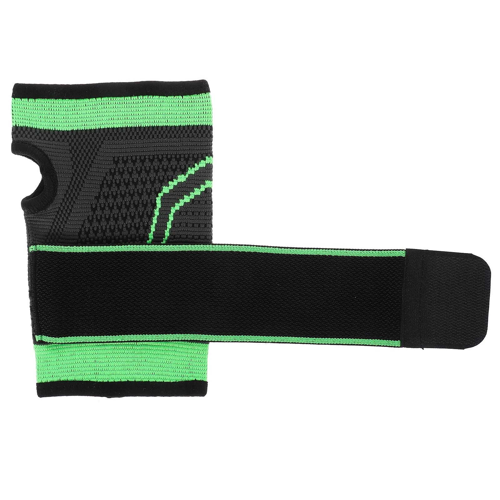 

Fingerless Compression Gloves Green XL Adjustable Strap for RSI Wrist Arthritis Cycling Driving Sports Workout Gloves Men