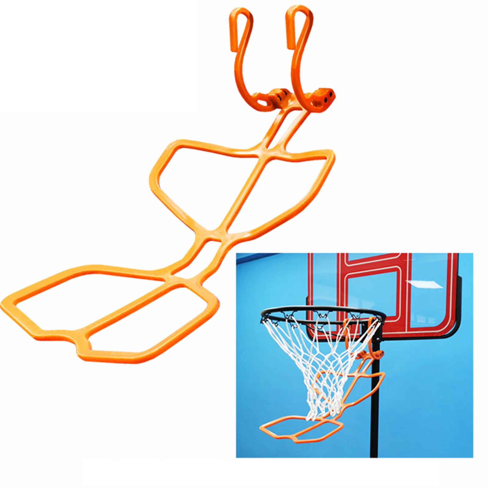 

Durable Basketball Return Attachment Basketball Return System Replaces Part Indoor Outdoor Sports Basketball Practice Supplies