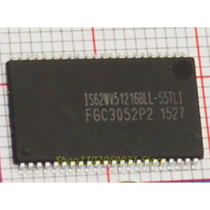 

10Pcs IS62WV51216BLL-55TLI IS62WV51216BLL