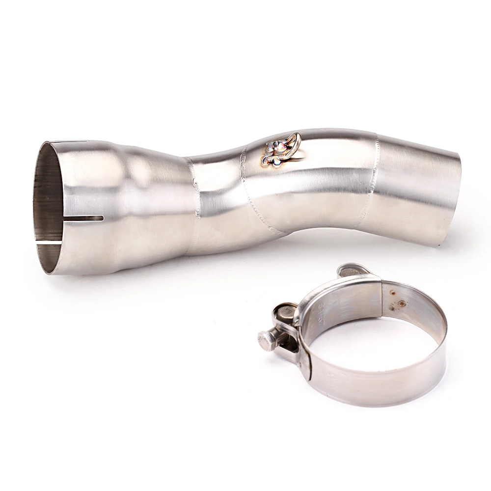 R1200RS motorcycle middle Pipe suitable for BMW R1200R  R1200ADV R1250R R1250RS R1250GS R1250ADV 2013-2023  exhaust adapter Tube view 3
