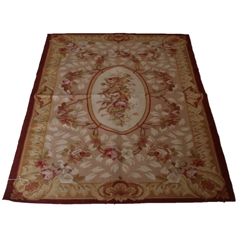 

Carpet 100% wool hand-woven American soft furnished living room square carpet