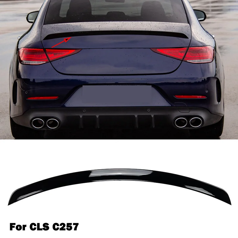 Rear Spoiler Tail Wing Trunk Spoilers Trim For Mercedes Benz CLS C257 W257 CLS350 CLS300 CLS450 CLS260