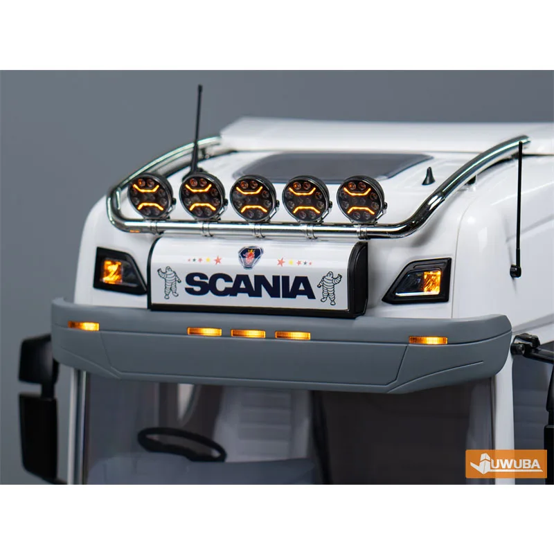 

Rc Truck For Tamiya Tractor Head Scania 770S 56368 Sun Visor 770-W18C Upgrade Part Juwuba Model