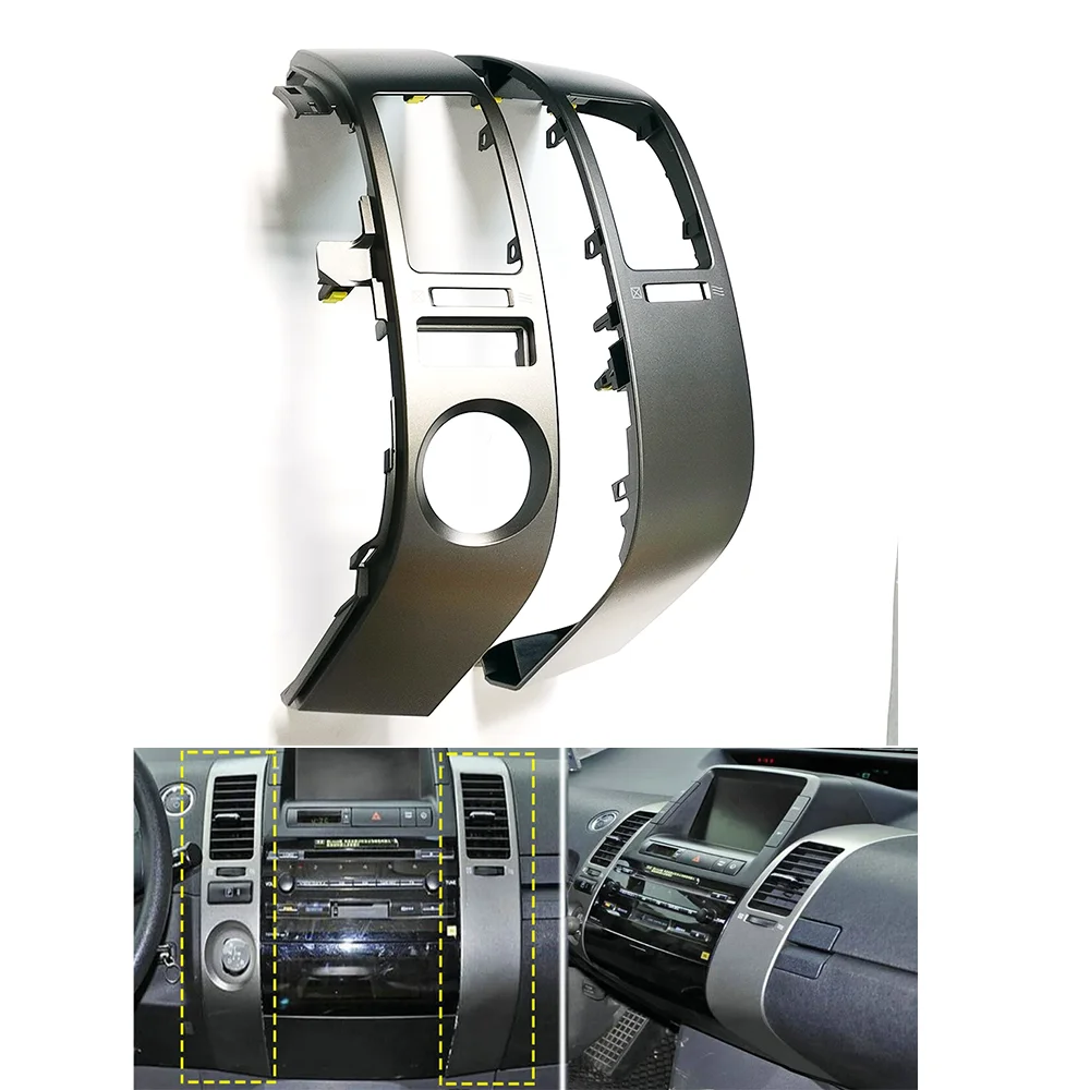 

Left Right Side Center Air Vent Cover High Temperature Proof Center Dash Air Vent Trim Panel for Toyota Prius 2004-2009