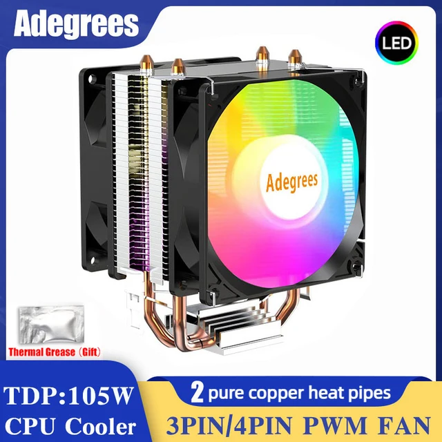 CPU chłodnica X79 X99 3Pin PWM 4Pin cichy procesor wentylator chłodzący dla Intel LGA 1151 1155 1200 1700 2011 AMD AM3 AM4 PC