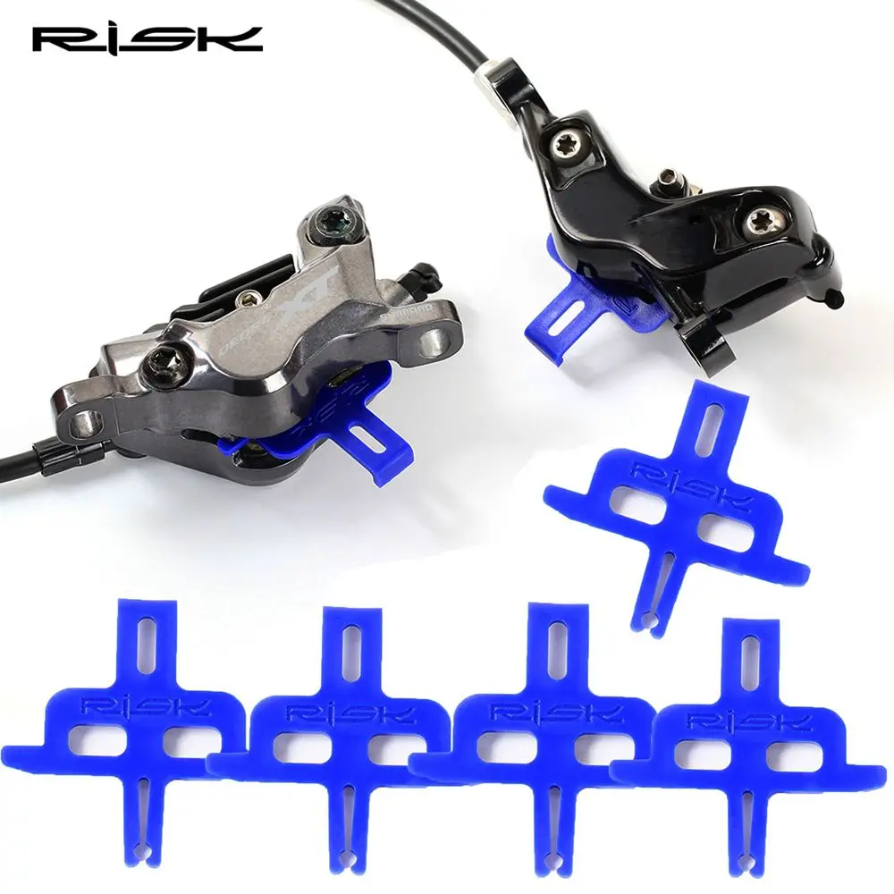 AliExpress UK 10pcs Cycling Outdoor Red Brake Pads Hydraulic Disc Spacer Instert Bicycle Brakes Spacers