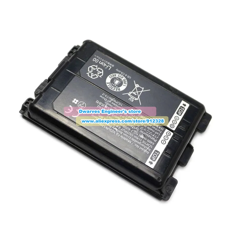 Imagem -03 - Bateria Genuína 3.8v 6400mah 24wh Fz-vzsun120u Fz-vzsun120w Carga para Panasonic Hardpad Fz-n1 Série Fz-n1adlaazj Fz-n1edeazdj