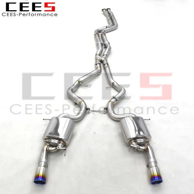 CEES Stainless Steel Catback Exhaust Pipes For BMW 335/335i E90/E92/E93 N54 3.0T 2009-2013 Car Escape Exhaust System Muffler