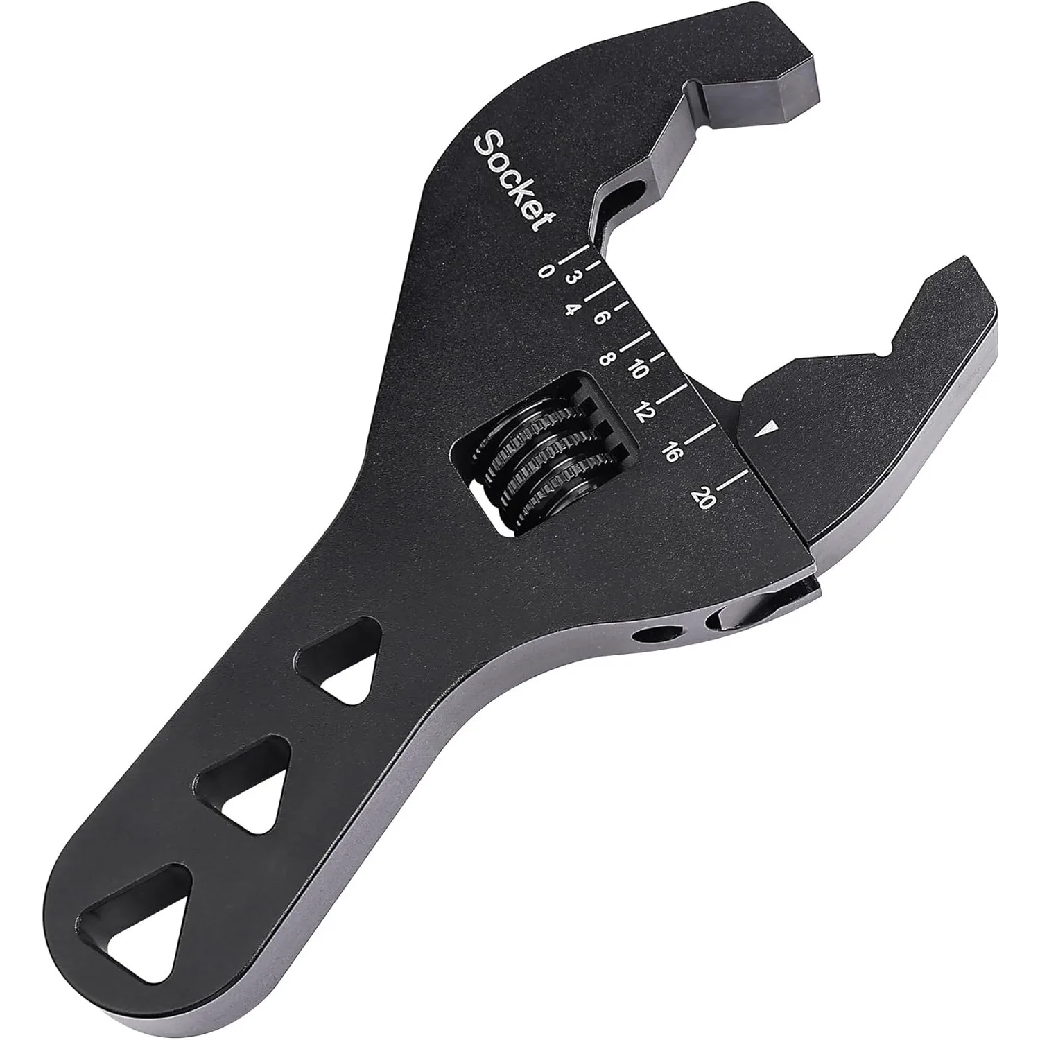 

AN Fitting Wrench, 3AN-20AN Adjustable AN Wrench Aluminum Hose Fitting Wrench 6 Inch, Car Accessories