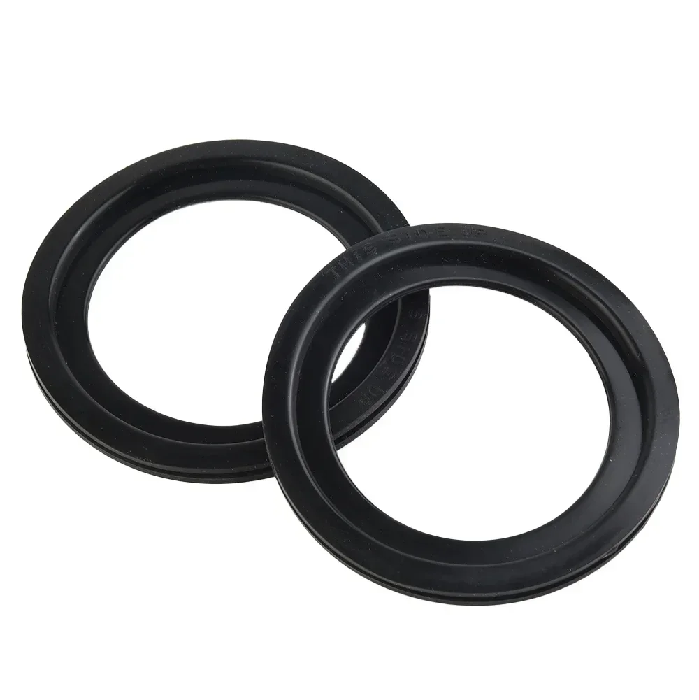 Seal Toilet Flush Ball 10cm Diameter 2pcs 385311658 Black RV Toilets Replacement Gasket For Dometic 300 310 320