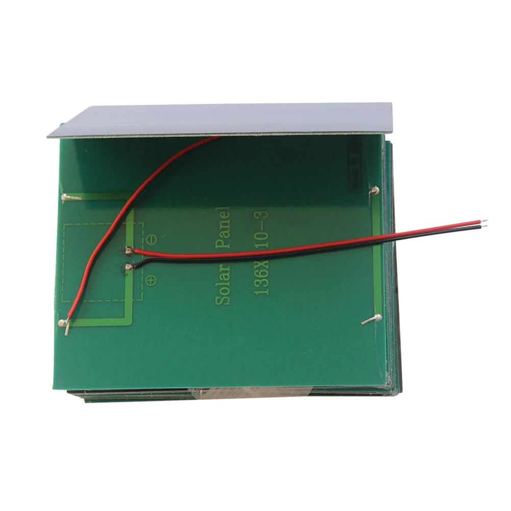 12V 2W Polycrystalline Solar Panel With 15-20cm Cable For Outdoor For Battery Charging DIY Power System Garden Light