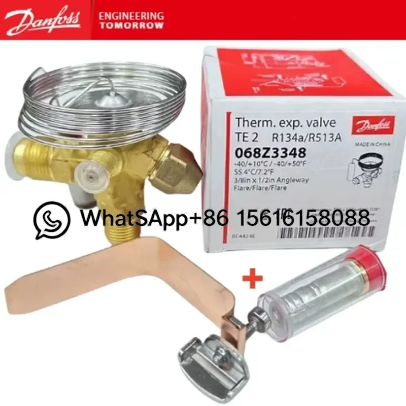 Danfoss Thermal Expansion Valve T2 TN2 TEN2 68Z3346 68Z3348 R134A Internal External Balance Refrigeration AC Parts