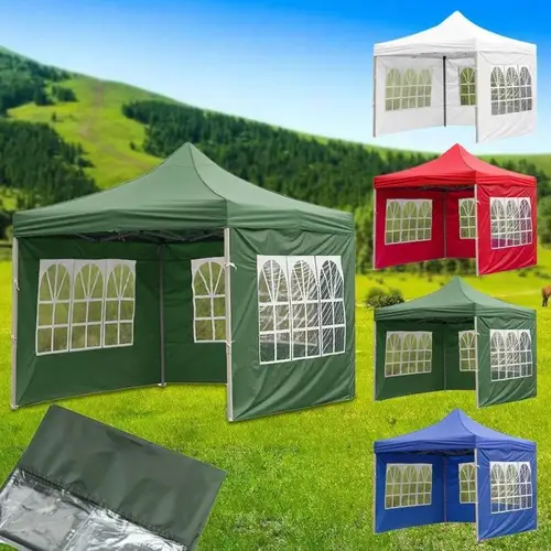 Nuevas tiendas de campaña impermeables de tela Oxford para fiestas al aire libre, Gazebo, superficie de tienda impermeable, reemplazo (parte superior del dosel y marco no incluidos)