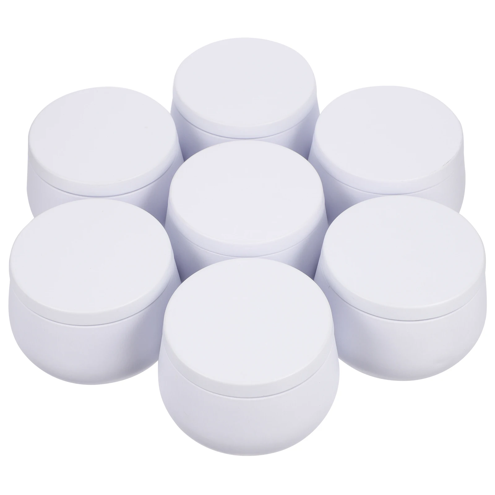 

9pcs Tinplate Tea Tins Candy Cans Empty Metal Tin Boxes Storage Jars For Crafts Jewelry Home Organization Multi Purpose Cookie