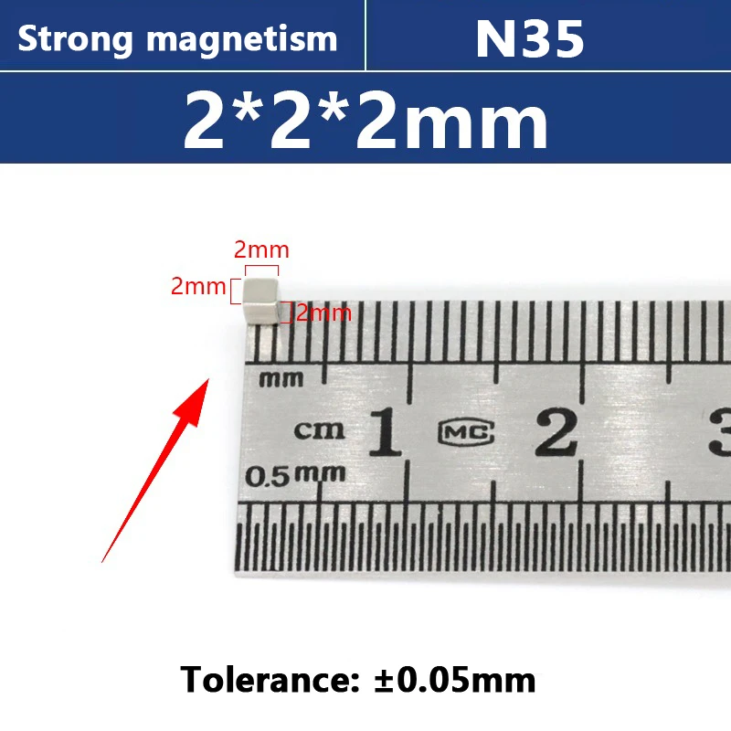 3x2x1 4x3x1 5x5x1 6x4x2 mm Starke Runde Magnete für Kühlschrank, DIY-Projekte, Wissenschaft & Bürogebrauch Kühlschrankmagnet Magnetischer Haken – Detail 1