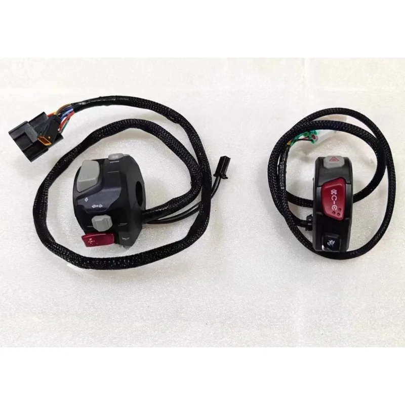 Suitable for 24 types of Sai 550S left and right switch QJ500GS-7A handlebar headlight horn turn signal switch button