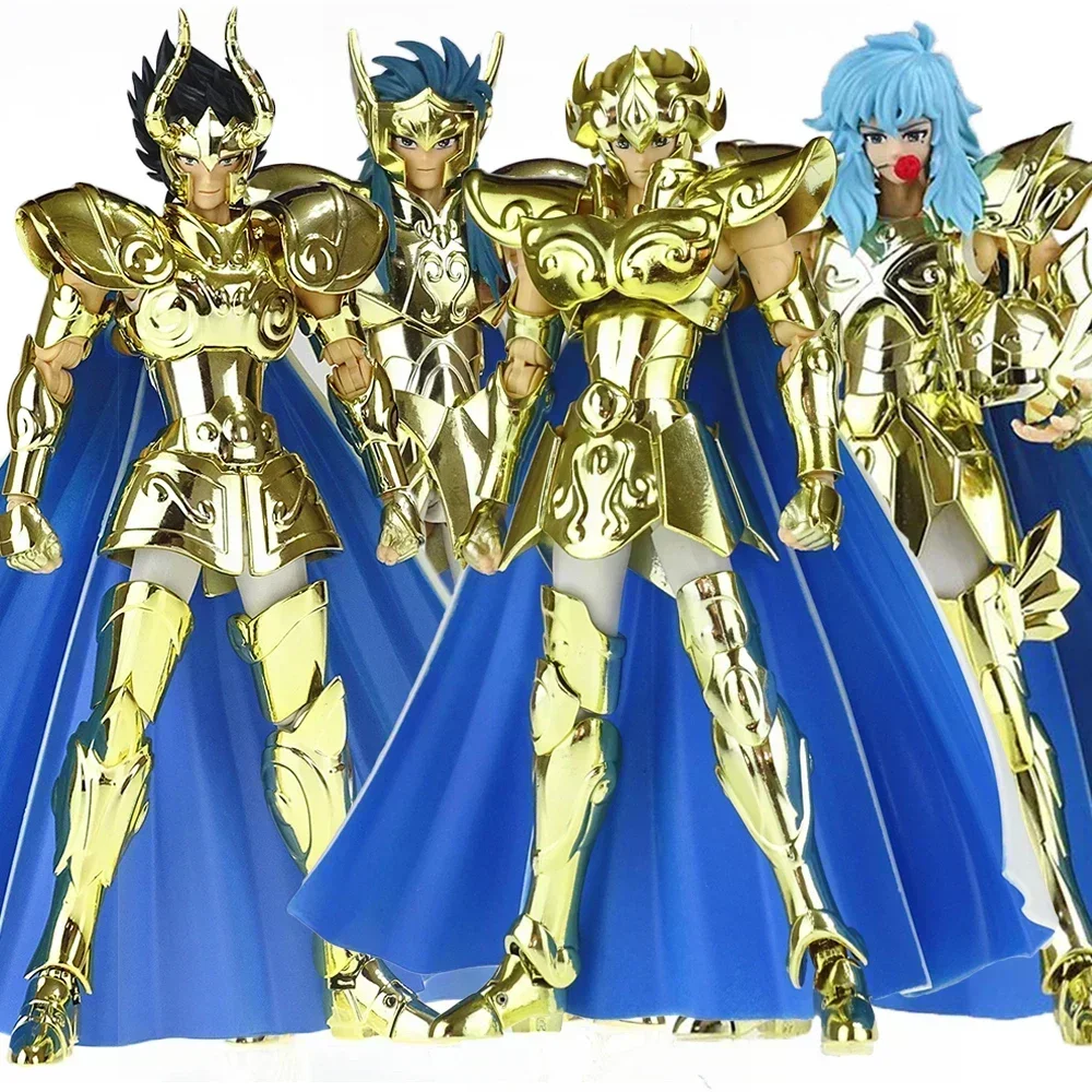 CS Model Saint Seiya Myth Cloth EX Leo Aiolia/Gemini Saga/Pisces Aphrodite/Aquarius Camus Knights of the Zodiac Action Figure