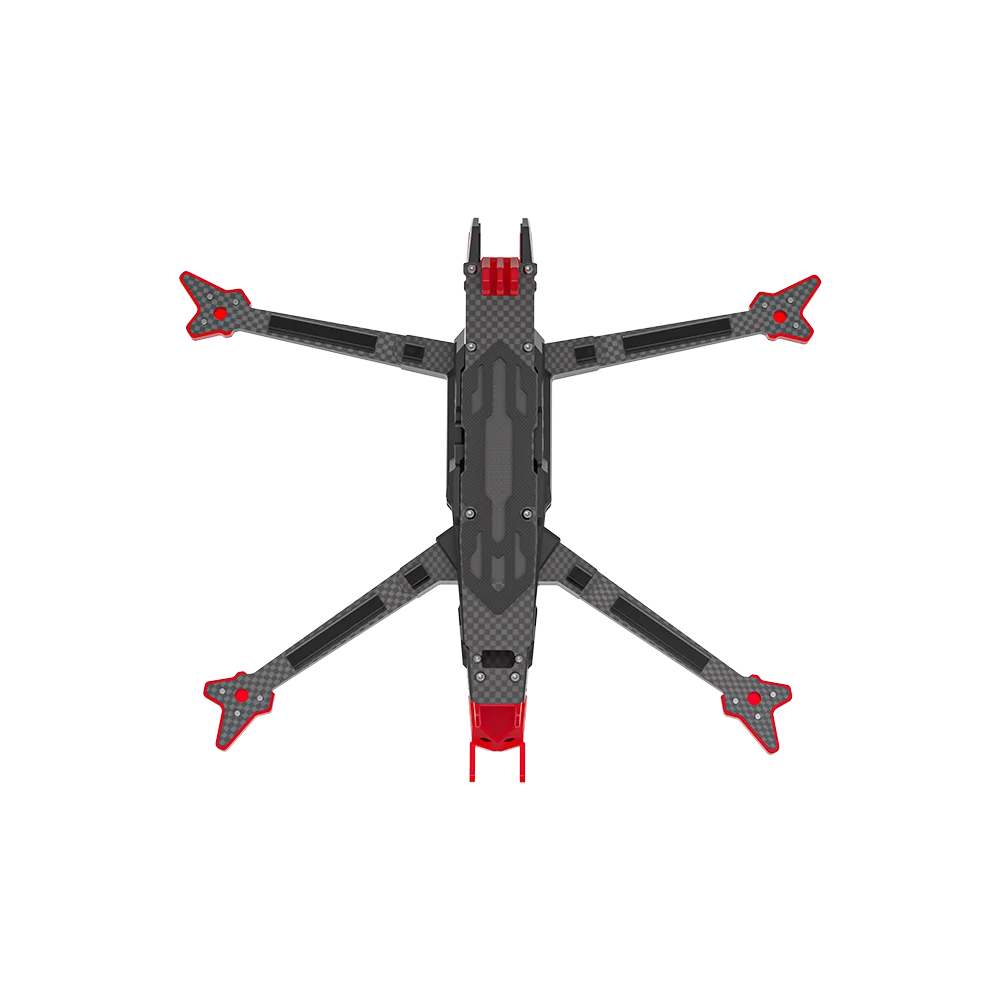 طقم إطارات iFlight SH CineLR 7 O4 FPV Longrange مع ألواح جانبية سريعة التحرير لأجزاء FPV #5