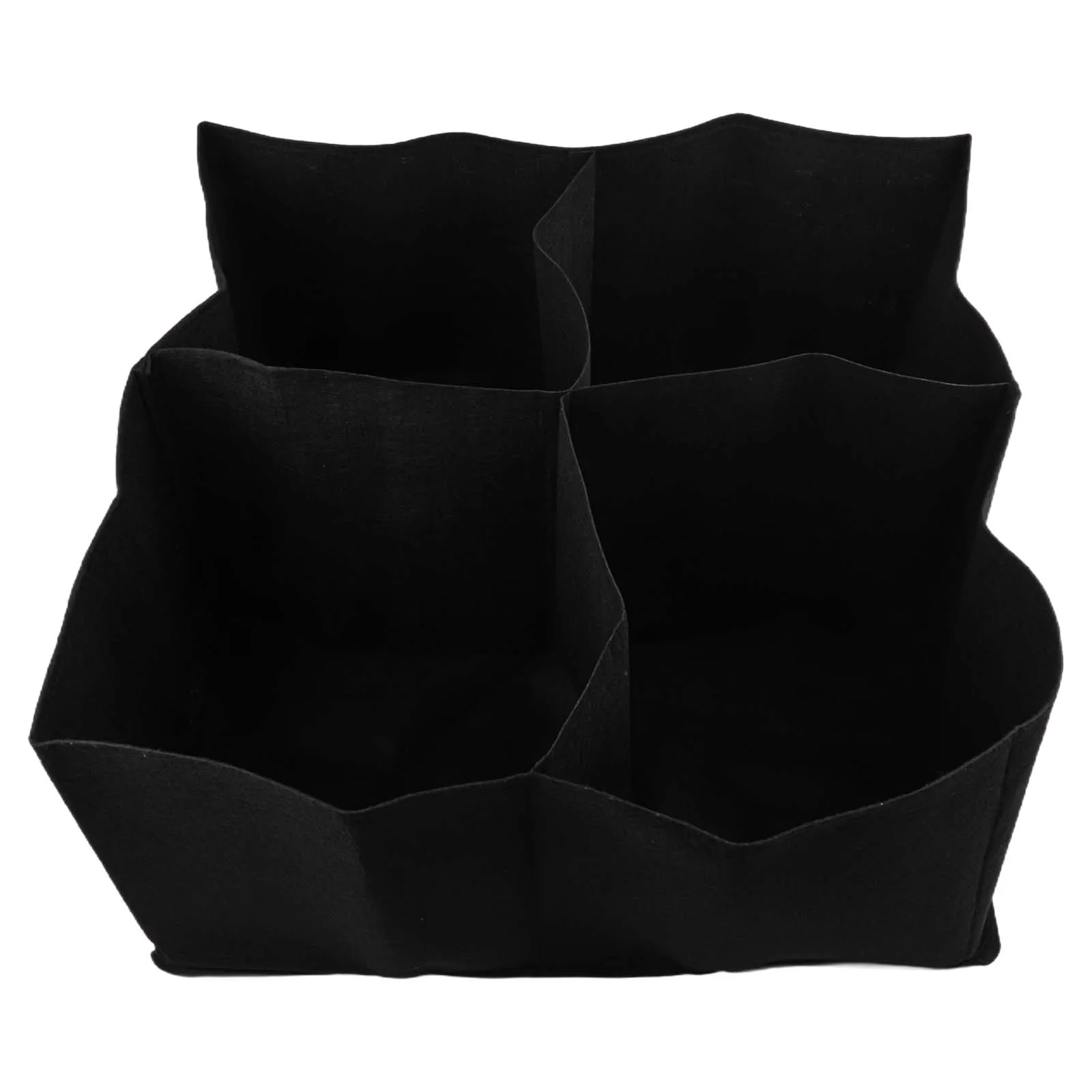 Felt Planting Bag Non-Woven Beautiful Planting Multi-Grid Rectangular Flower Pot Macetas Para Plantas Garden Accessories