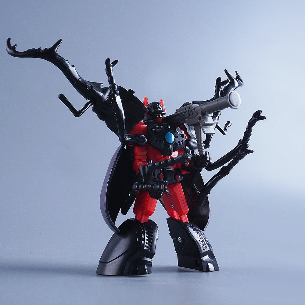 Micro mar profundo pangolim deformação inseto oceano robô hercules besouro transformável guerreiro quebra-cabeça modelo menino brinquedo presente