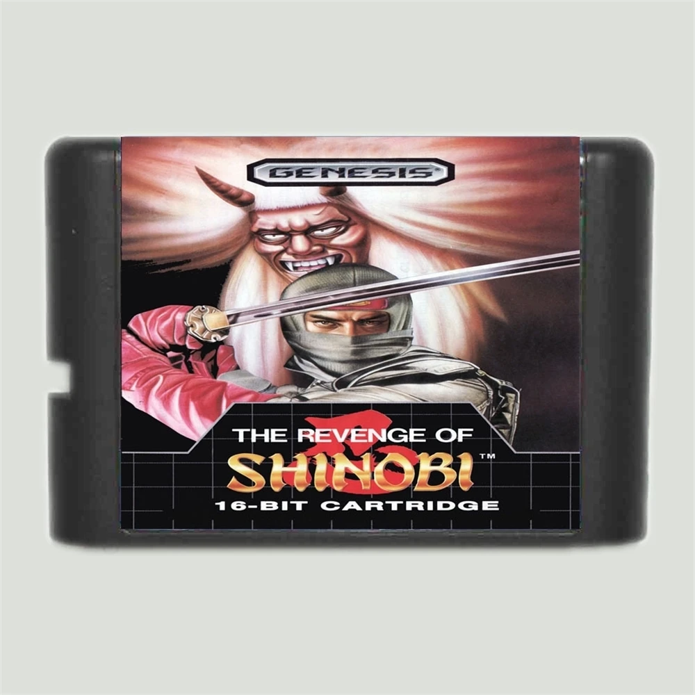 

Revenge Of Shinobi Region Free 16Bit MD Game Card For Sega Mega Drive For Genesis