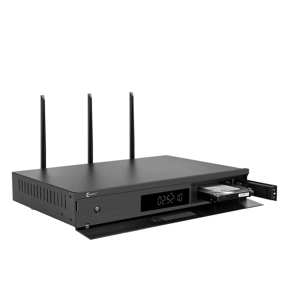 

China Factory Custom 4K 3D UHD Streaming Blu Ray Player with Streaming Nas Server ESS9038Q2M Dac Decoder with HDD